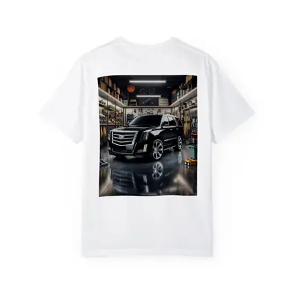 Cadillac Escalade Black SUV Modern Garage