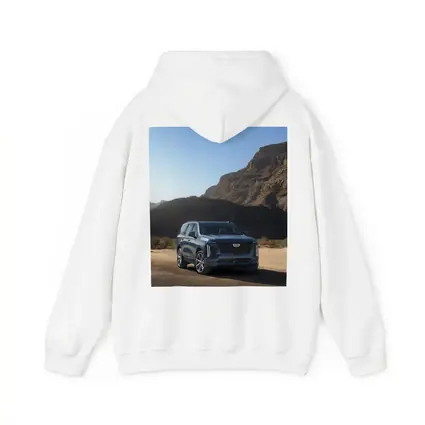 Cadillac Escalade Blue SUV Desert Mountains