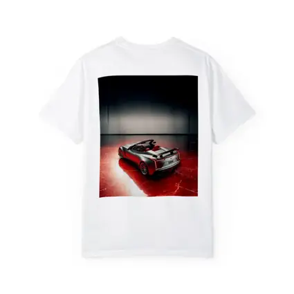 Cadillac XLR Roadster On Red Marble Floor