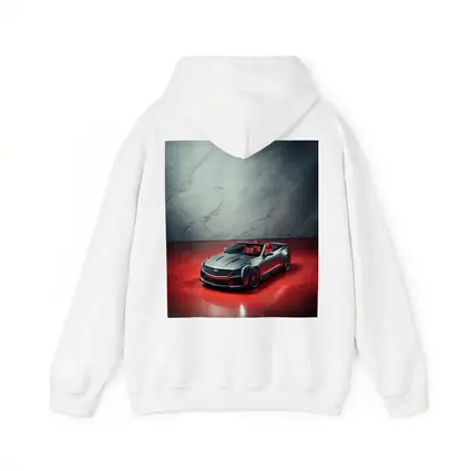 Cadillac XLR Roadster Silver Red Marble