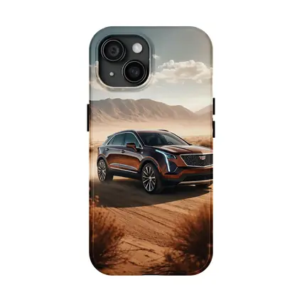 Cadillac XT4 SUV Desert Landscape Drive