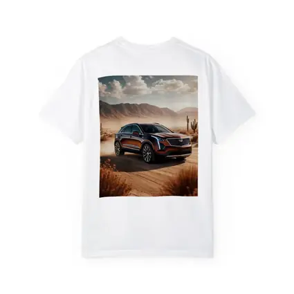 Cadillac XT4 SUV Desert Landscape Drive