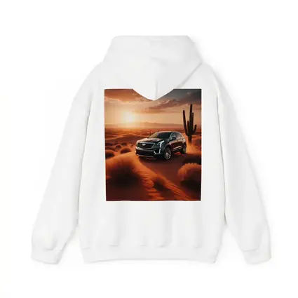 Cadillac XT5 Black SUV Desert Sunset