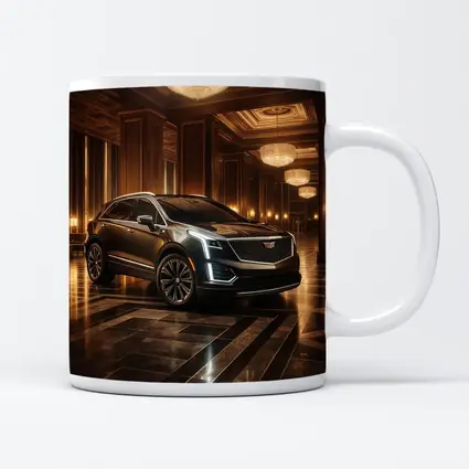 Cadillac XT5 Inside Luxury Hotel Lobby