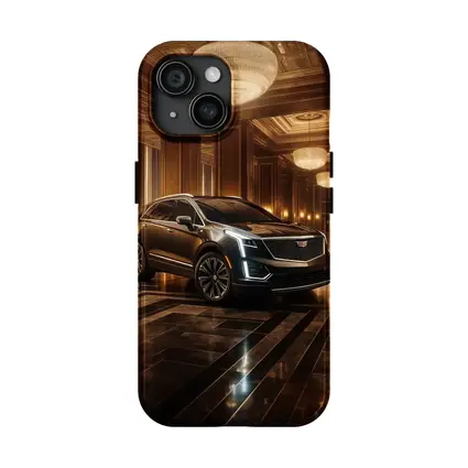 Cadillac XT5 Inside Luxury Hotel Lobby