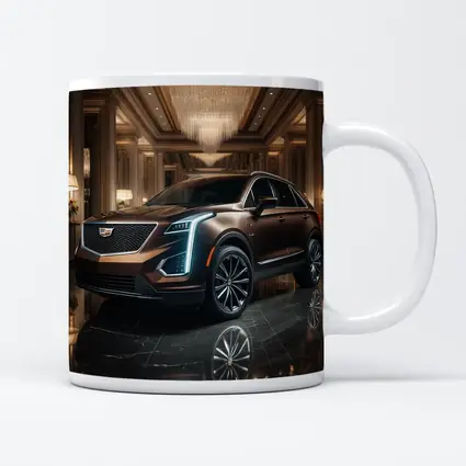 Cadillac XT5 SUV Inside Luxury Hotel