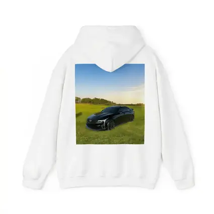 Black Cadillac CT5 Parked Green Field