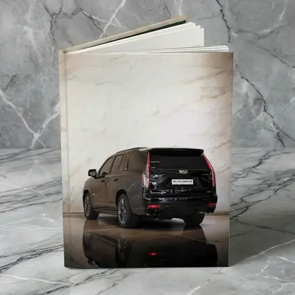 Cadillac Escalade Black Marble Wall Background