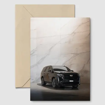 Cadillac Escalade Black Marble Wall Background