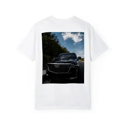 Black Cadillac Escalade on Open Road