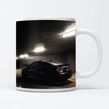 Cadillac ATS Black Coupe Underground Parking