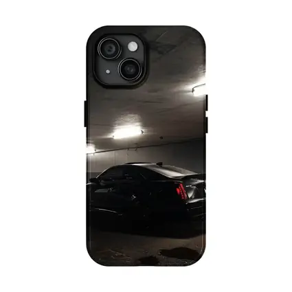 Cadillac ATS Black Coupe Underground Parking