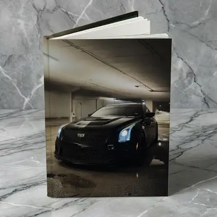 Black Cadillac ATS Underground Parking Garage