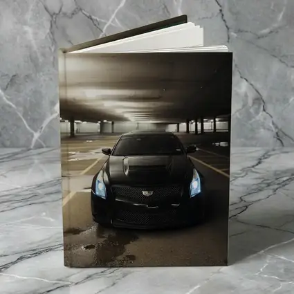 Cadillac ATS Black Underground Parking Garage