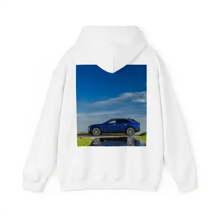 Cadillac Lyriq Blue SUV Cloudy Sky