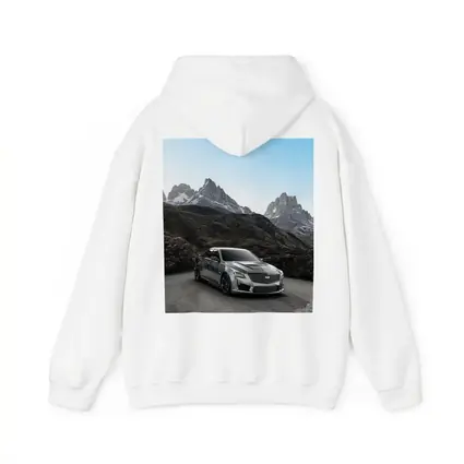 Cadillac CTS Gray Sedan Mountain Backdrop