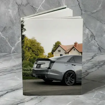 Cadillac ATS Gray Sedan Suburban Neighborhood