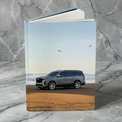 Cadillac Escalade Gray SUV Beach Shore