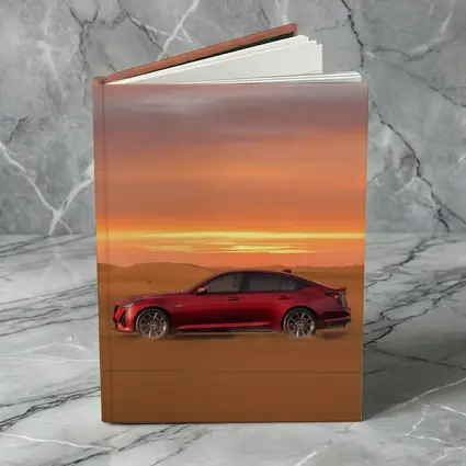 Cadillac CT5 Red Desert Sunset Drive