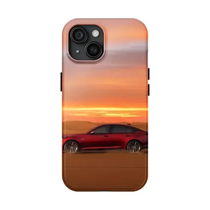 Cadillac CT5 Red Desert Sunset Drive