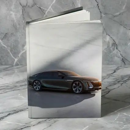 Cadillac Celestiq Concept on Marble Floor