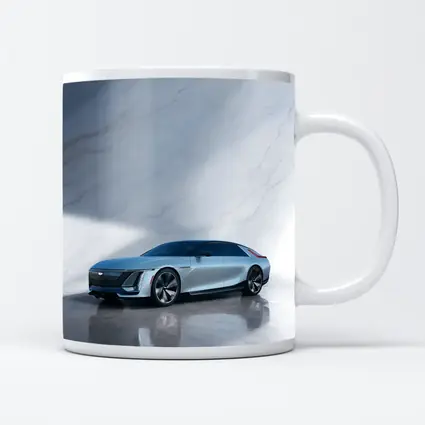 Cadillac Celestiq Concept Silver Marble Studio