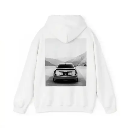 Cadillac CT5 Rear View Mountain Backdrop