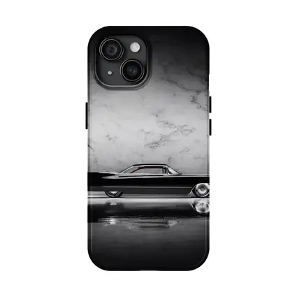 Classic Black Cadillac Marble Studio Side Profile