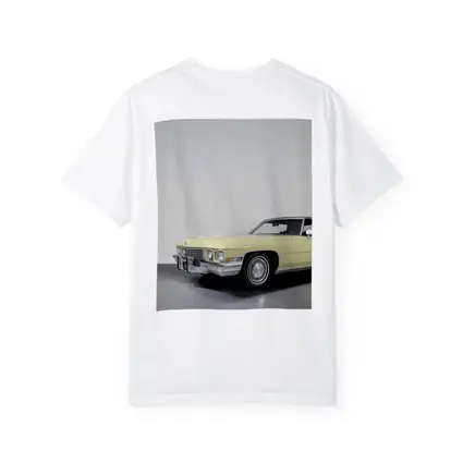 Cadillac DeVille Classic Yellow Studio Shot