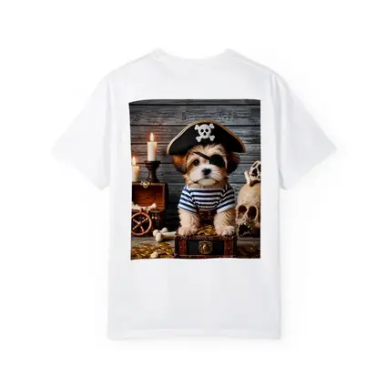 Shih Tzu Puppy Pirate Treasure Chest Adventure