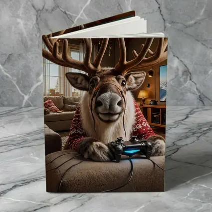 Caribou Gaming Controller Cozy Living Room