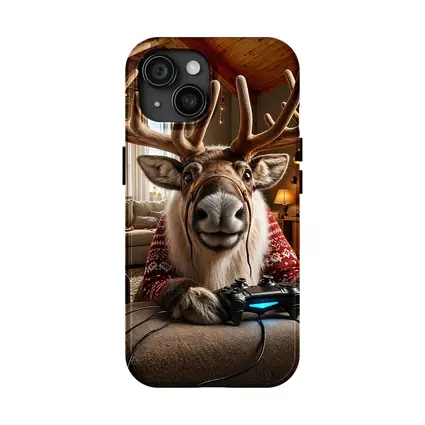 Caribou Gaming Controller Cozy Living Room