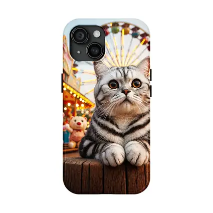 American Shorthair Cat Carnival Ferris Wheel