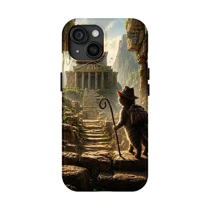 Adventure Cat Explorer Ancient Temple Ruins