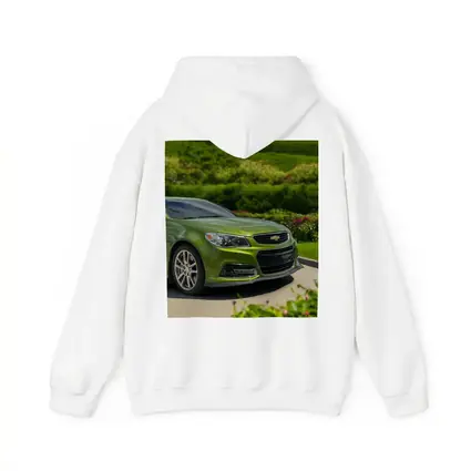 Chevrolet SS Green Muscle Car Outdoors