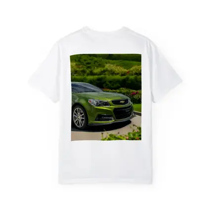 Chevrolet SS Green Muscle Car Outdoors