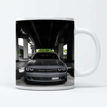 Dodge Challenger SRT Hellcat Under Bridge