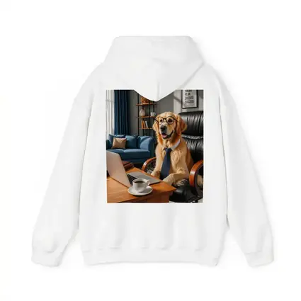 Golden Retriever Boss Dog Home Office