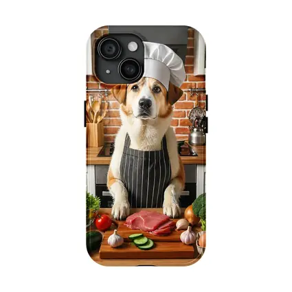 Labrador Chef Dog Kitchen Cooking Art