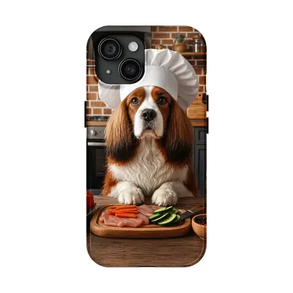 Cavalier King Charles Spaniel Chef Kitchen