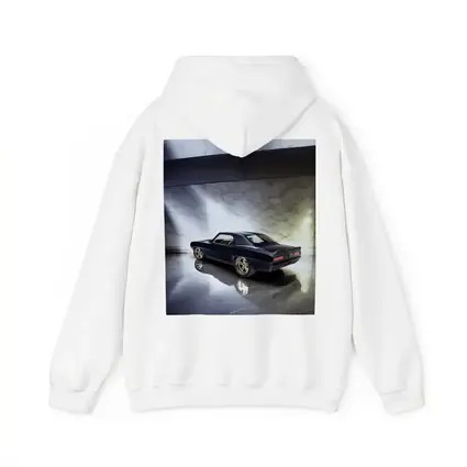 Dark Chevrolet Camaro Classic Muscle Car Marble