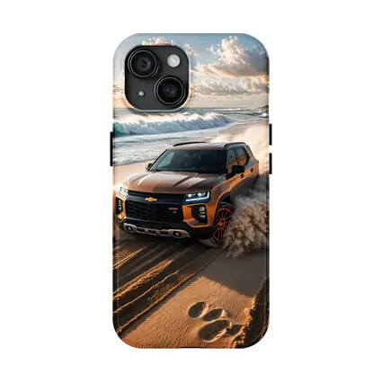Chevrolet Blazer SUV Drifting On Sandy Beach