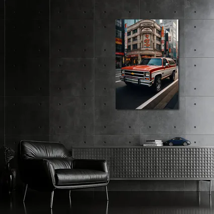 Chevrolet Blazer Parked on Tokyo Street