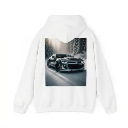 Chevrolet Camaro ZL1 On Snowy Forest Road