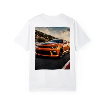 Chevrolet Camaro ZL1 Orange Racing Track