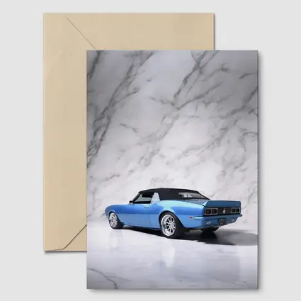 Chevrolet Camaro RS Blue Marble Studio