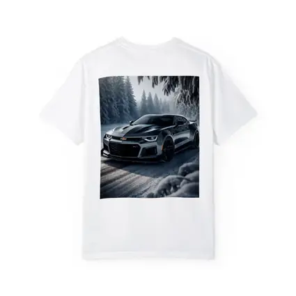 Chevrolet Camaro ZL1 Snowy Forest Road