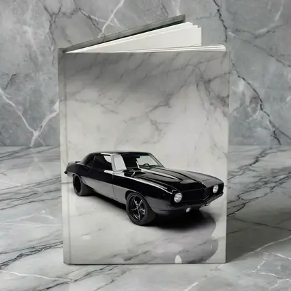 Black Chevrolet Camaro Classic Marble Studio