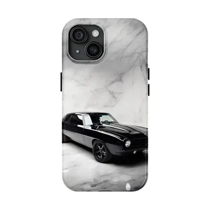 Black Chevrolet Camaro Classic Marble Studio