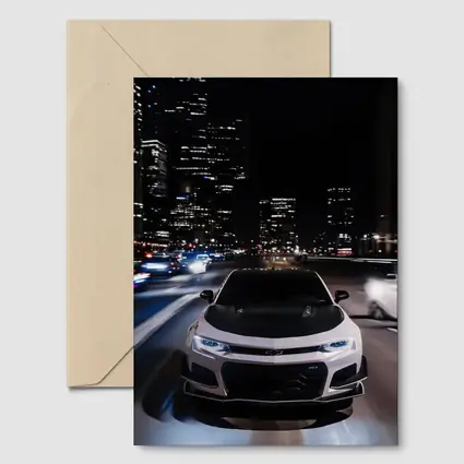 Chevrolet Camaro ZL1 Night City Street